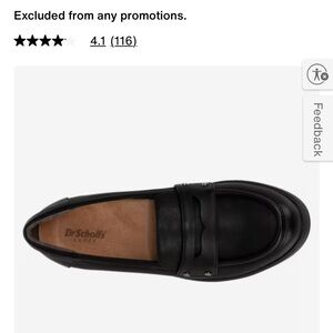 Dr. Scholl's Hello Penny Loafer NWT size 7.5 black